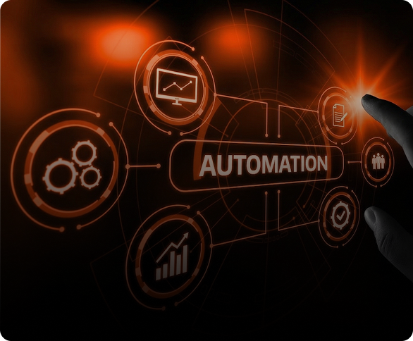 Orange robotic portrait for regression testing